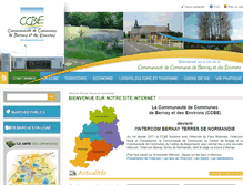 Tablet Screenshot of cc-bernay.com